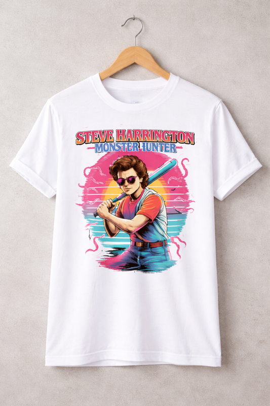 Steve Monster Hunter Unisex T-Shirt |  White