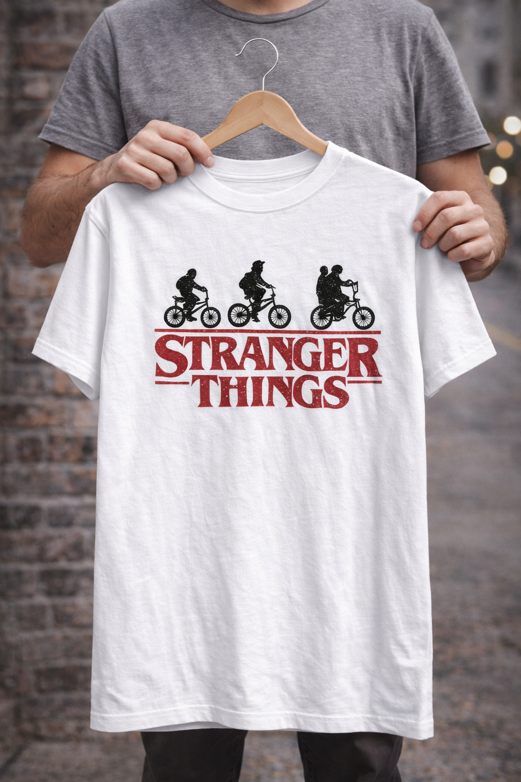 Stranger Things Unisex T-Shirt |  White