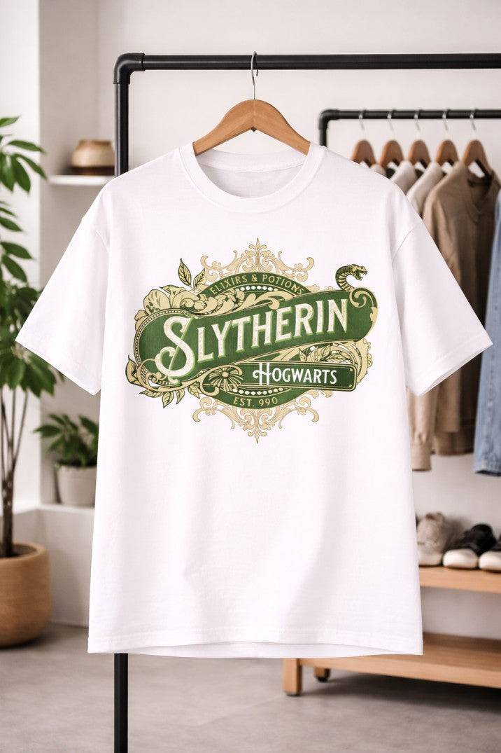 Harry Potter Sytherin T-Shirt |  White