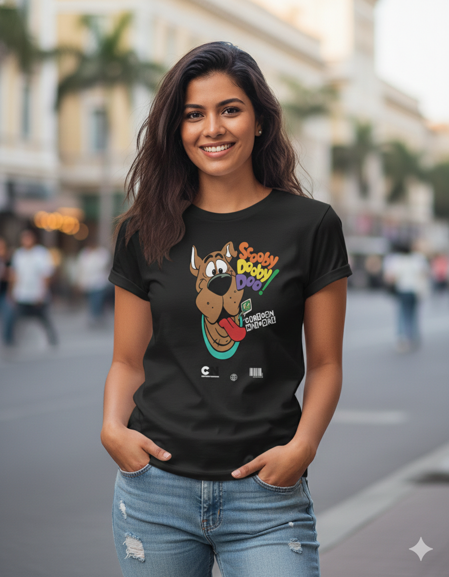 Scooby Dooby Doo Unisex T-Shirt |  Black