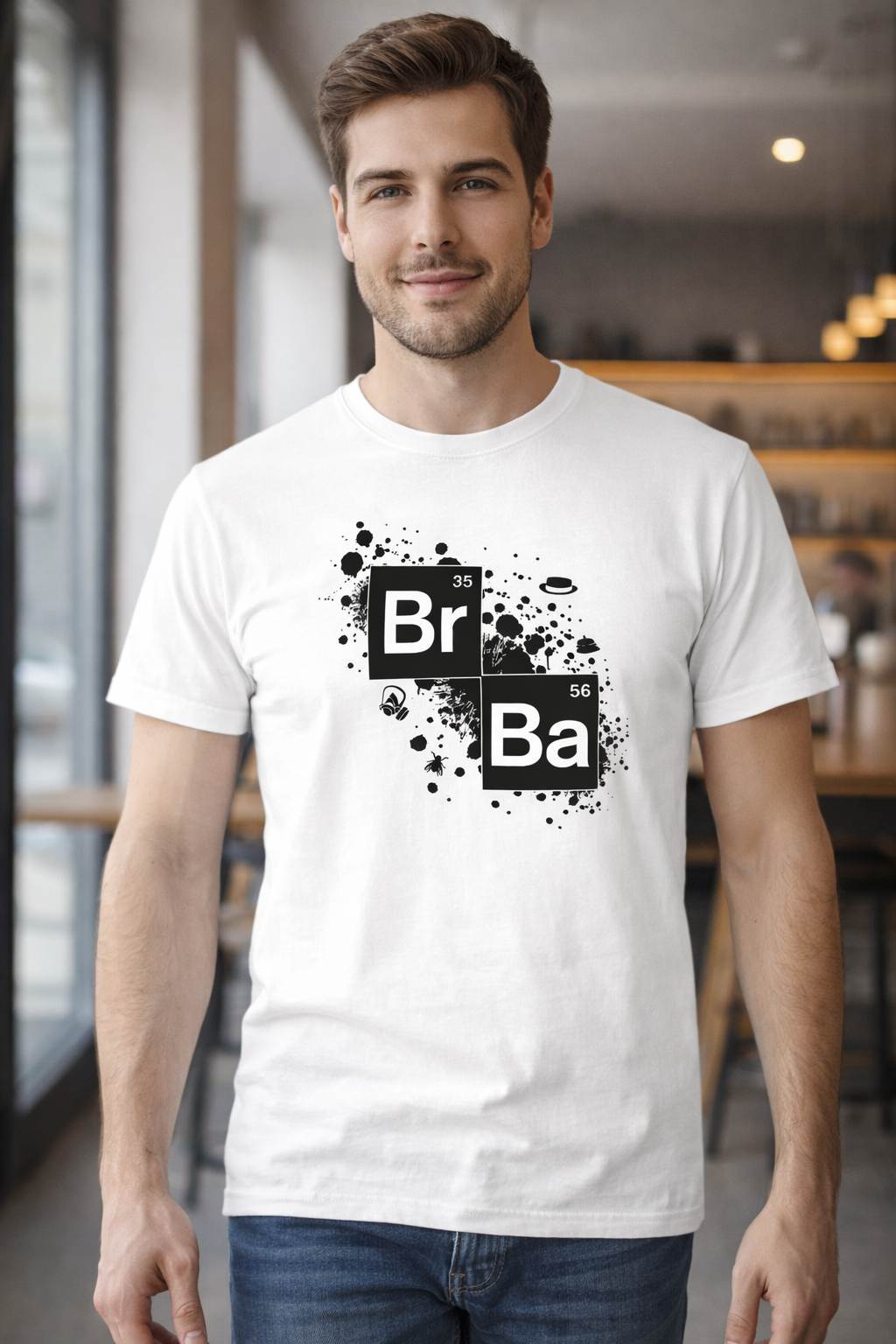 Br Ba Elements Unisex T-Shirt |  White