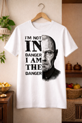 I am the Danger Unisex T-Shirt |  White