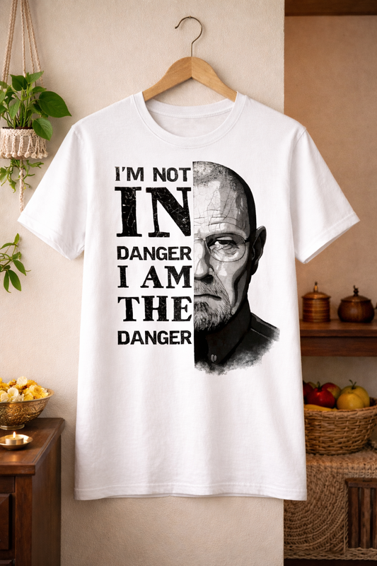 I am the Danger Unisex T-Shirt |  White
