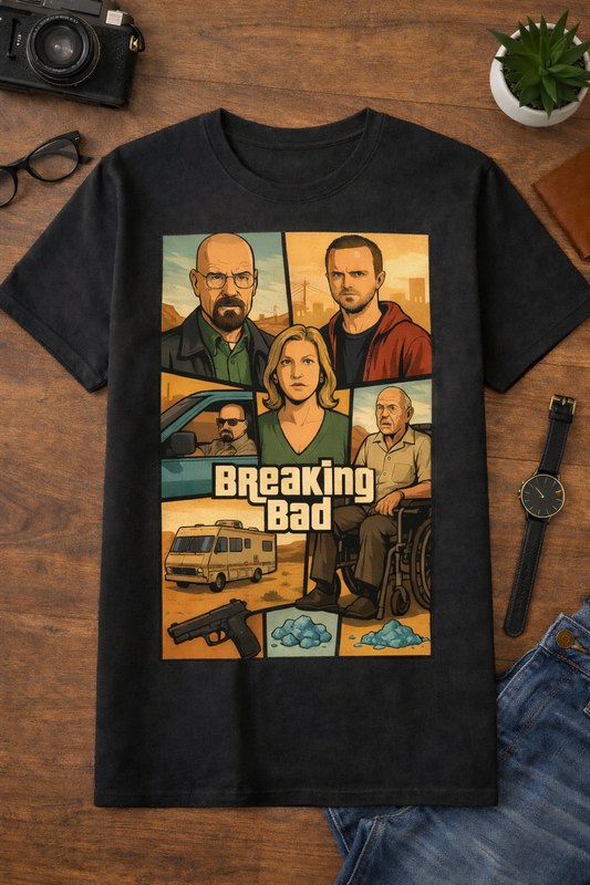 Heisenberg GTA Style Unisex T-Shirt |  Black
