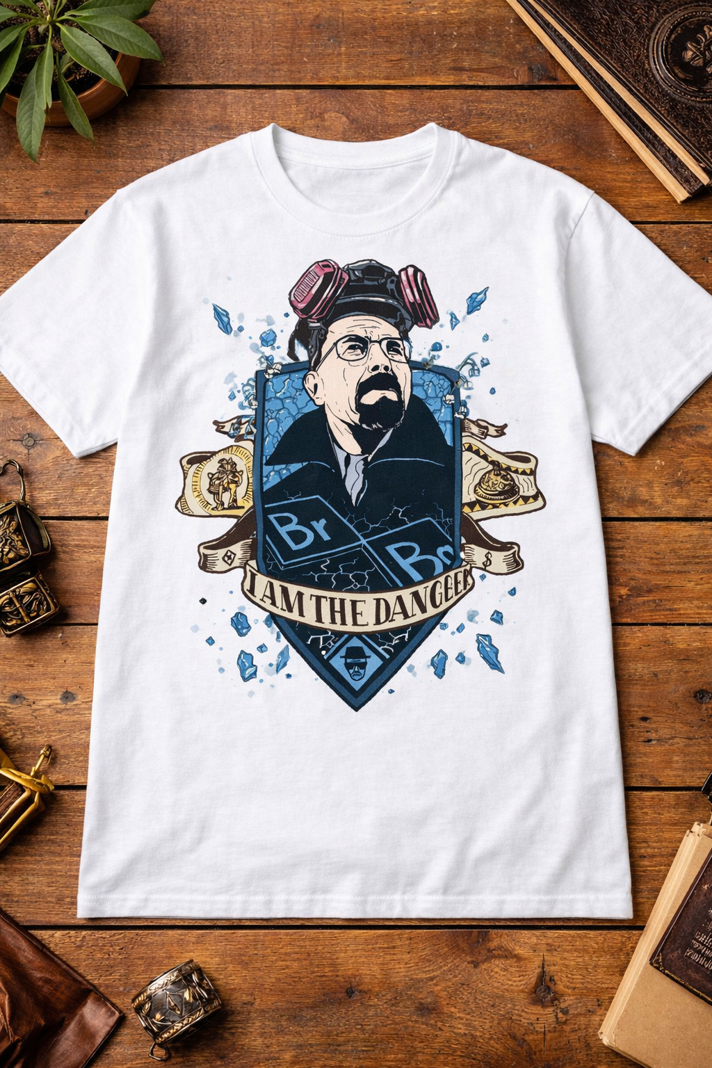 Danger Breaking Bad Unisex T-Shirt |  White