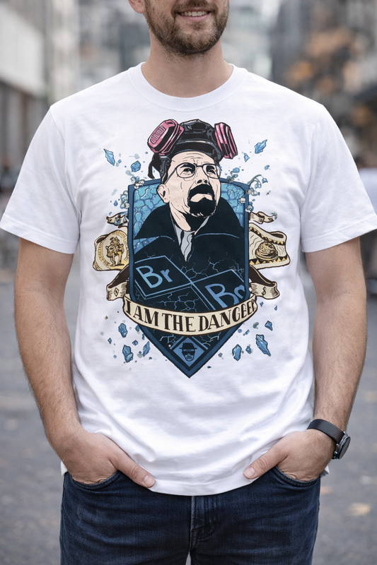 Danger Breaking Bad Unisex T-Shirt |  White