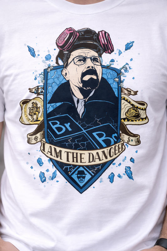 Danger Breaking Bad Unisex T-Shirt |  White