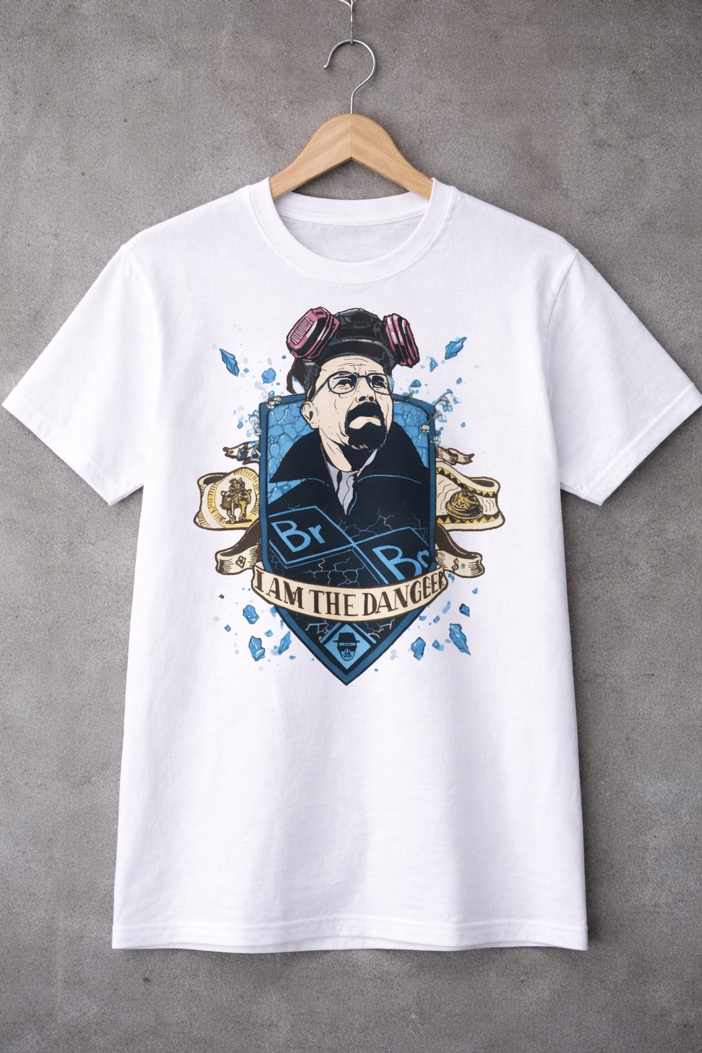 Danger Breaking Bad Unisex T-Shirt |  White