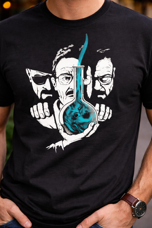 3 Faced Heisenberg Unisex T-Shirt |  Black
