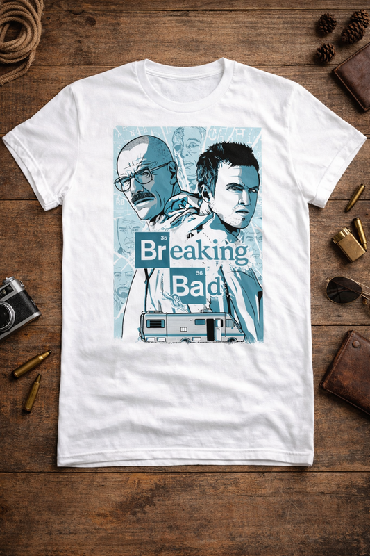 Jesse & Walter Unisex T-Shirt |  White