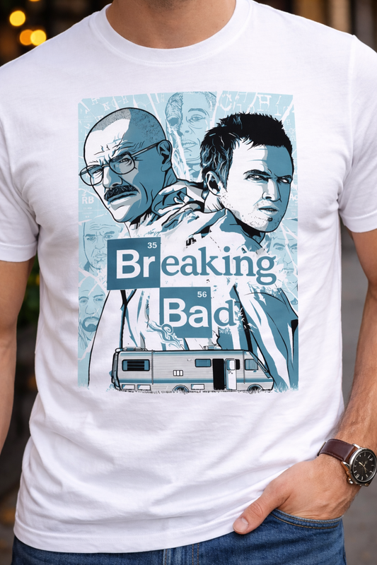 Jesse & Walter Unisex T-Shirt |  White