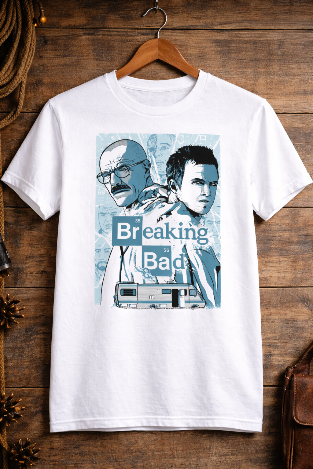Jesse & Walter Unisex T-Shirt |  White