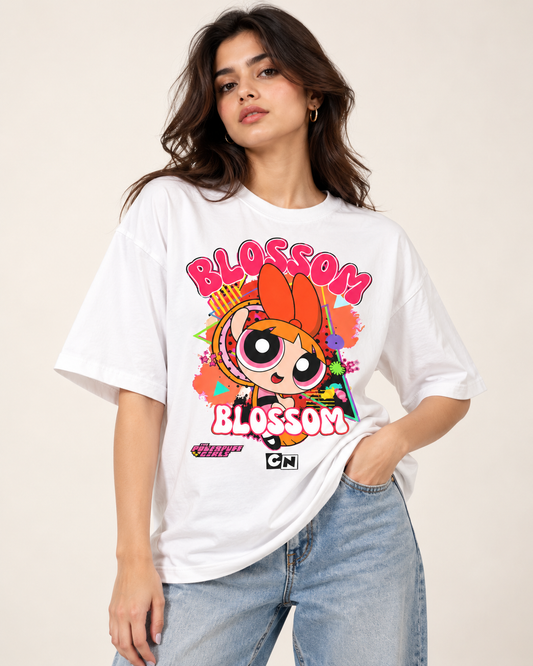 Powerpuff Girls Blossom T-Shirt – Women |  White