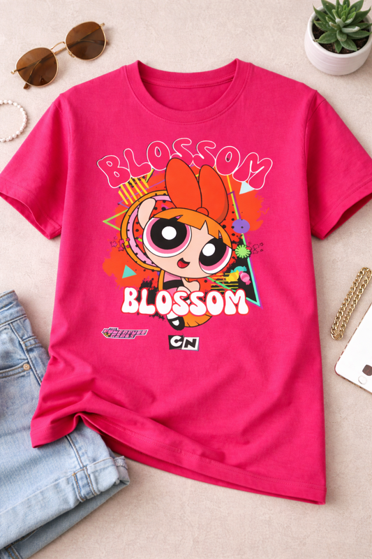 Powerpuff Girls Blossom T-Shirt – Women |  Pink