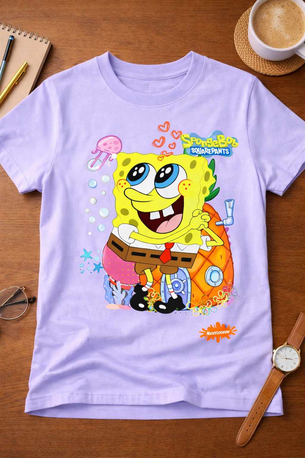 SpongeBob Women T-Shirt |  Blue
