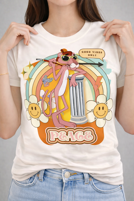 Pink Panther T-Shirt – Women |  White