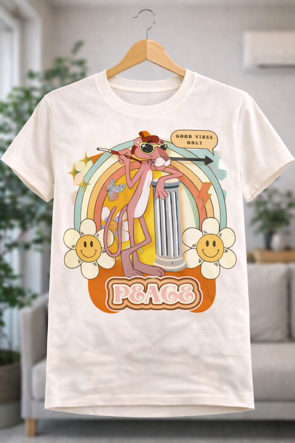Pink Panther T-Shirt – Women |  White