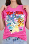 Tom & Jerry Women T-Shirt |  Pink
