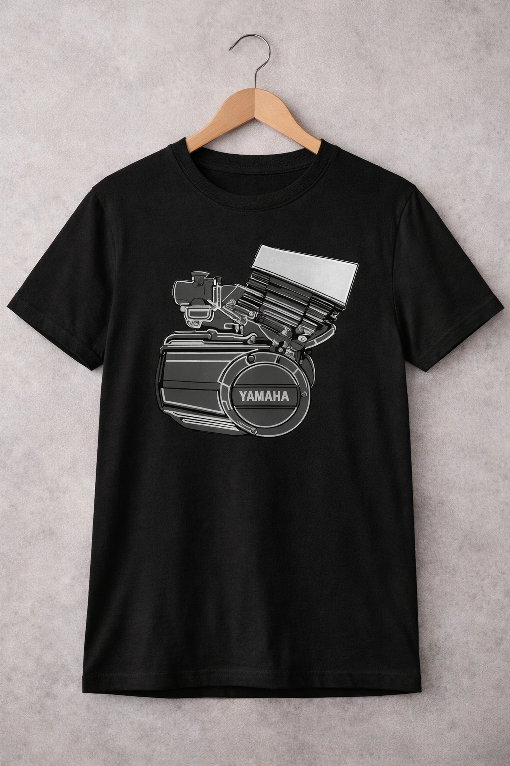 Yamaha V-Twin Unisex T-Shirt |  Black