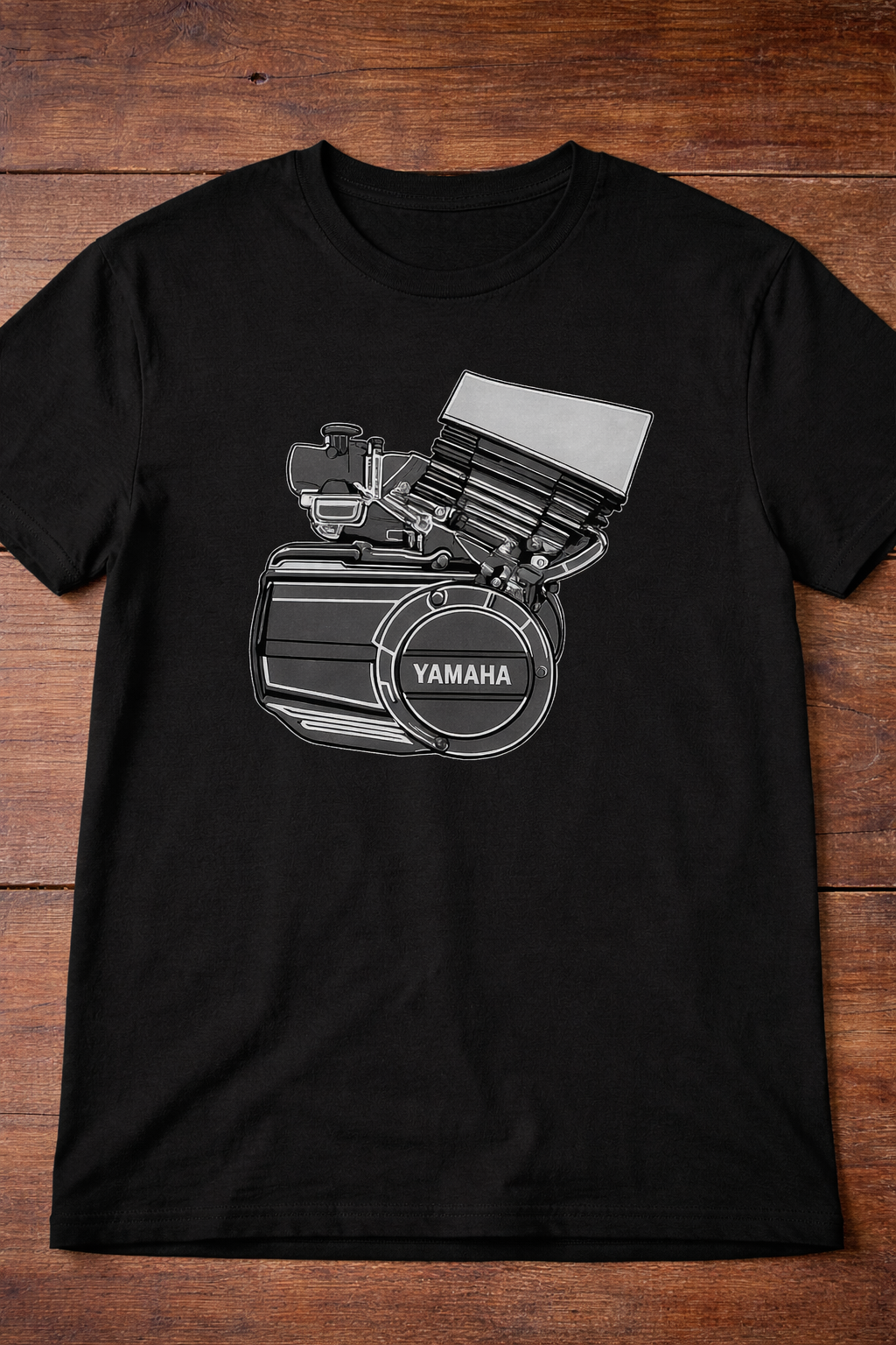 Yamaha V-Twin Unisex T-Shirt |  Black