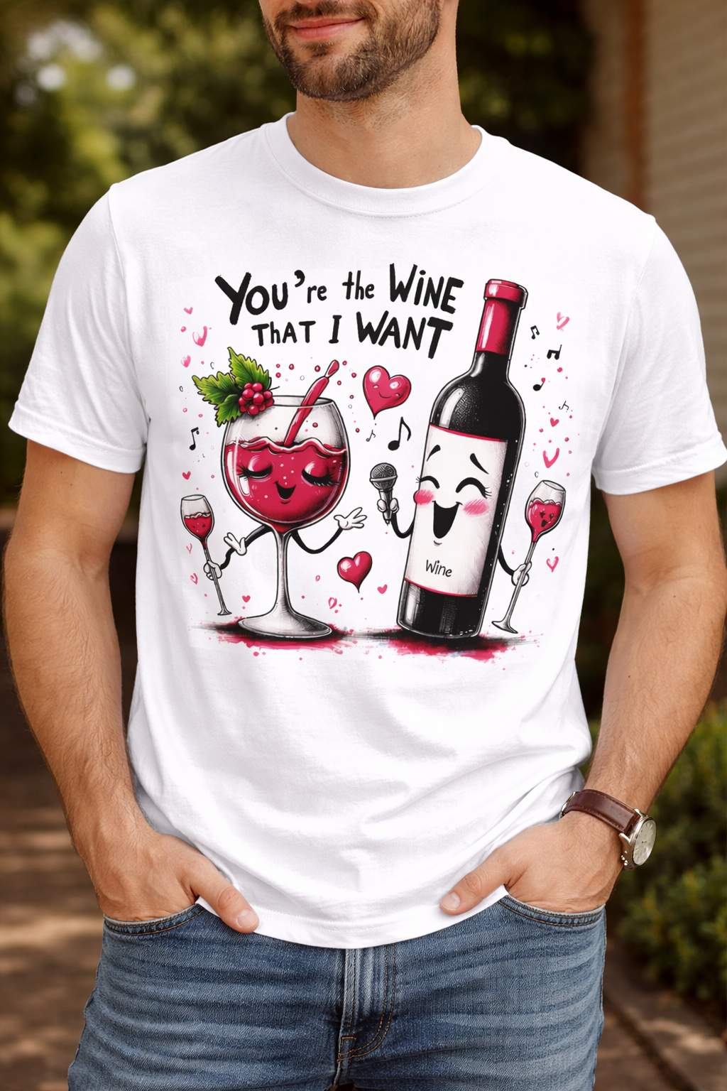 You're The Wine That I Want Unisex T-Shirt |  White