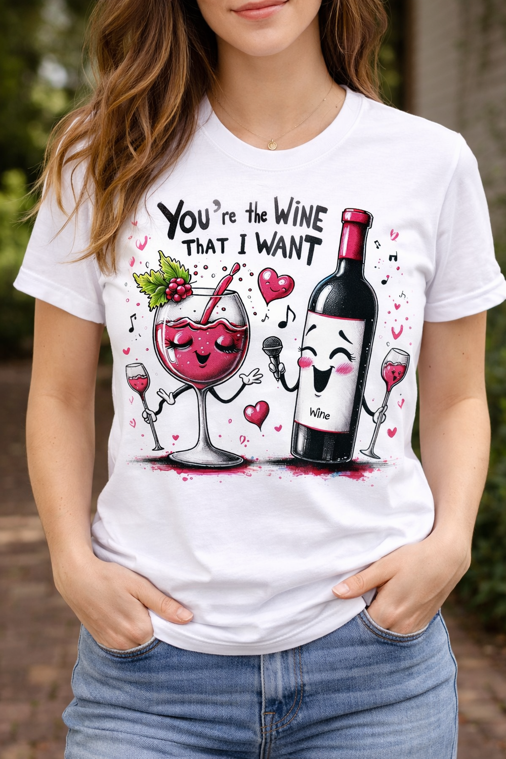 You're The Wine That I Want Unisex T-Shirt |  White