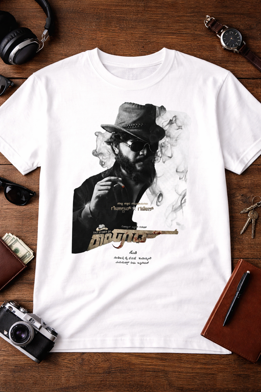 Golden Star Ganesh Unisex T-Shirt |  White