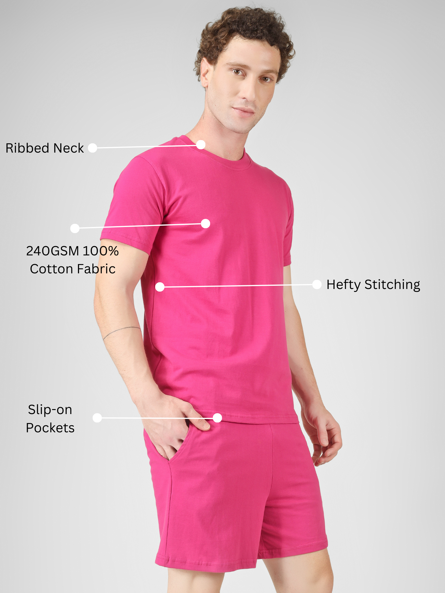 Solid Coord Set – Men | Multiple Color & Sizes
