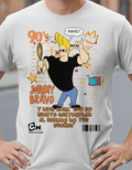 Johnny Brave T-Shirt – Men | Moon White