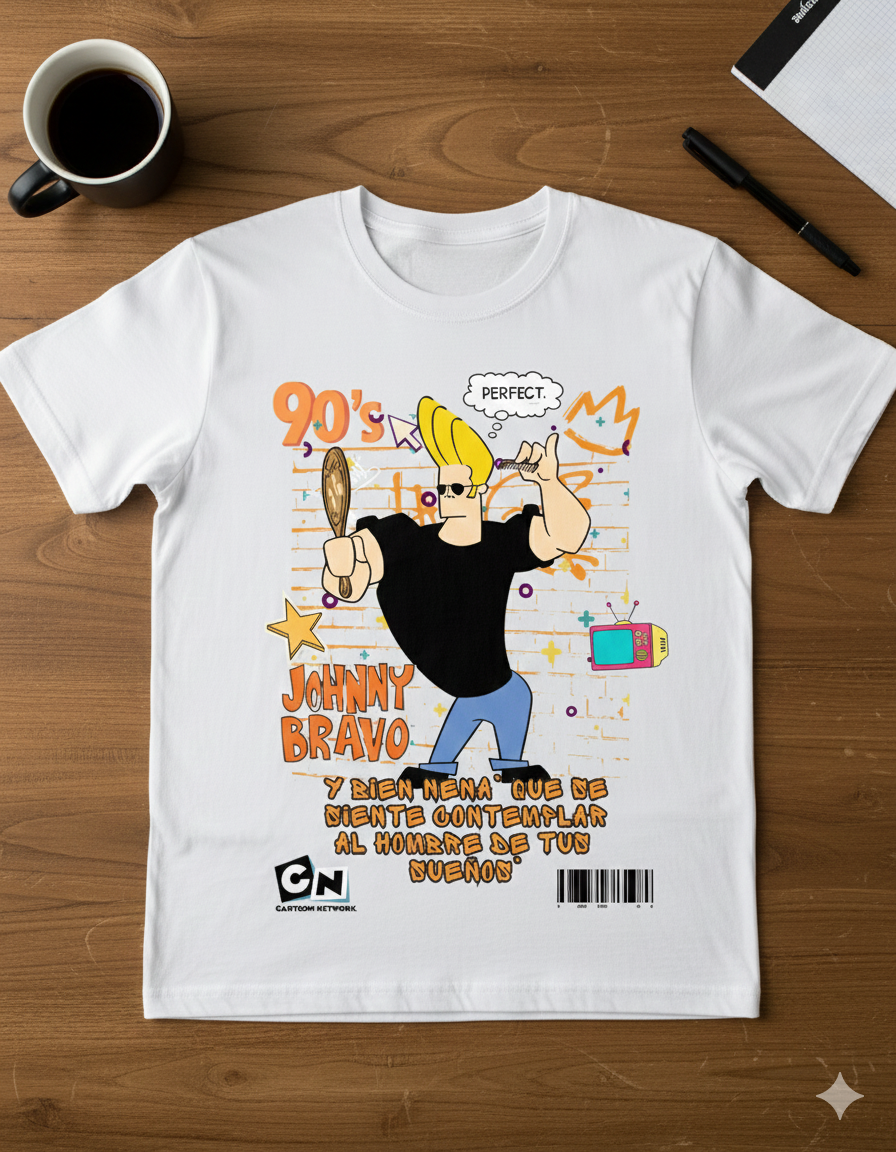 Johnny Brave T-Shirt – Women | Moon White
