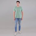 100% Cotton Solid T-Shirt – Men | Oliver Green