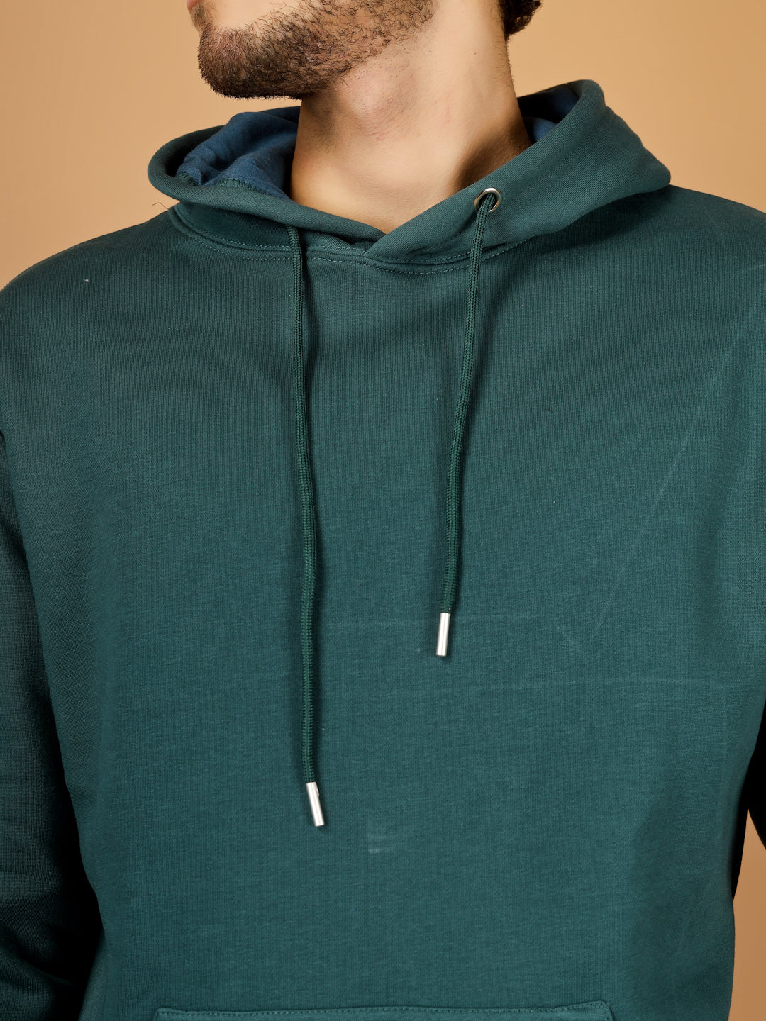 Solid Winter Hoodie – Men | Warm & Stylish Pullover Sweatshirt
