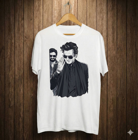 Rehman Dakait T-Shirt | Dhurandhar T-Shirt – Men & Women | Moon White