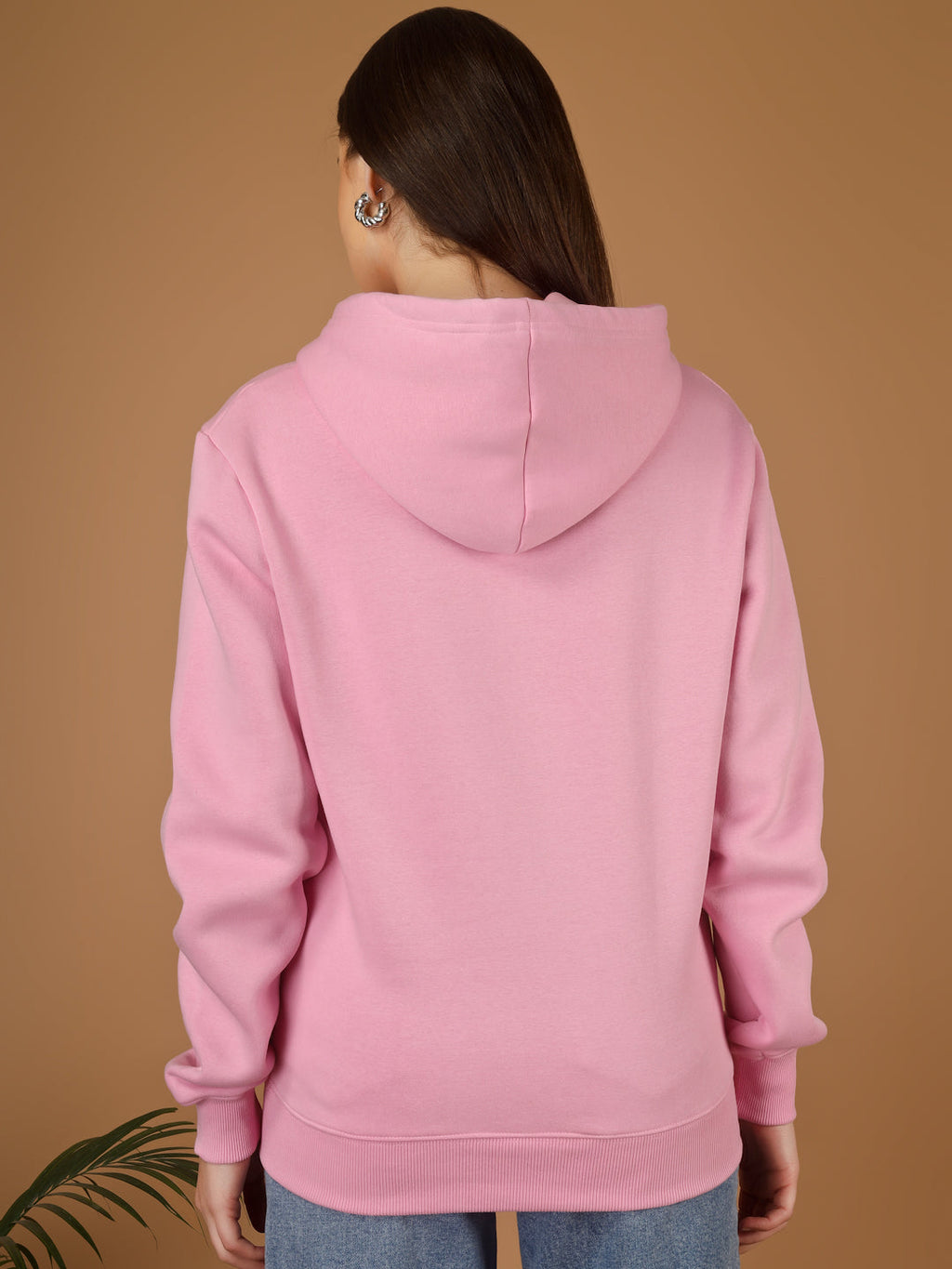 Solid Winter Hoodie – Women | Warm & Stylish Pullover Sweatshirt