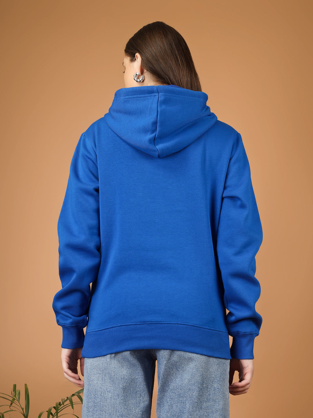 Solid Winter Hoodie – Women | Warm & Stylish Pullover Sweatshirt