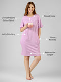 T-Shirt Dress | 100% Cotton – Women | Lovely Lavender