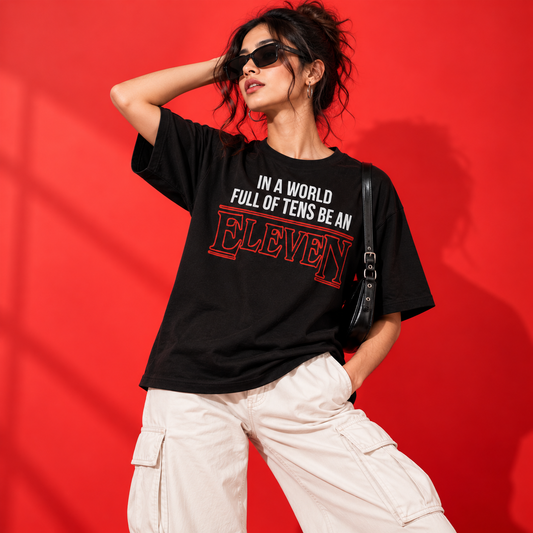 Eleven Unisex T-Shirt |  Black