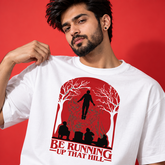 Be Running that Hill Unisex T-Shirt |  White
