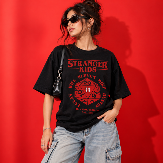 Stranger Kids Unisex T-Shirt |  Black