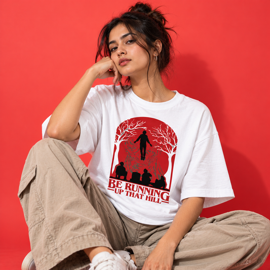 Be Running that Hill Unisex T-Shirt |  White