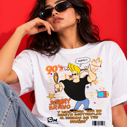 Johnny Brave T-Shirt – Women | Moon White