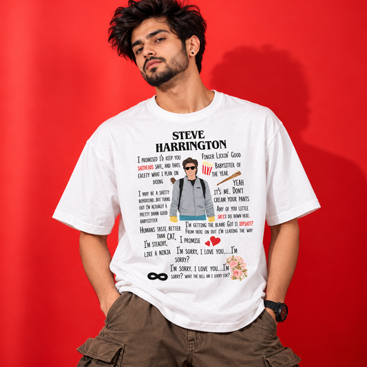 Dialogues Of Steve Unisex T-Shirt |  White