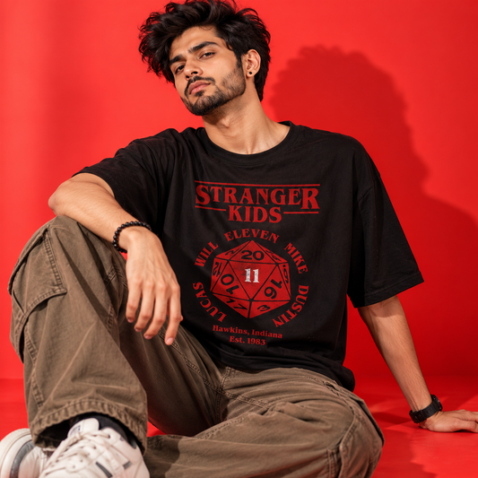 Stranger Kids Unisex T-Shirt |  Black