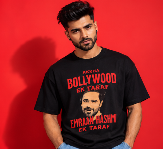 Emraan Hashmi T-Shirt – Men & Women | Black