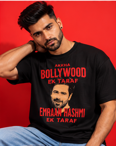 Emraan Hashmi T-Shirt – Men & Women | Black