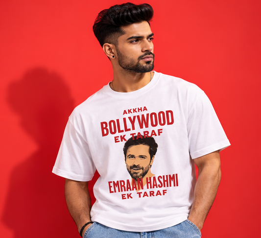 Emraan Hashmi T-Shirt – Men & Women | White