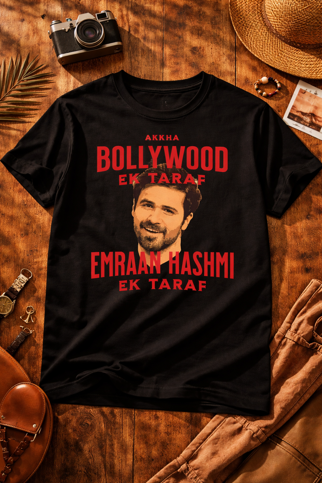 Emraan Hashmi T-Shirt – Men & Women | Black