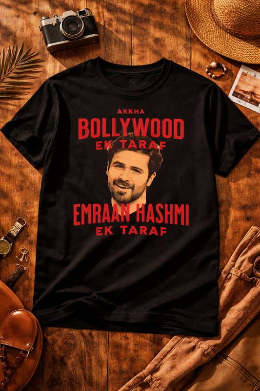 Emraan Hashmi T-Shirt – Men & Women | Black