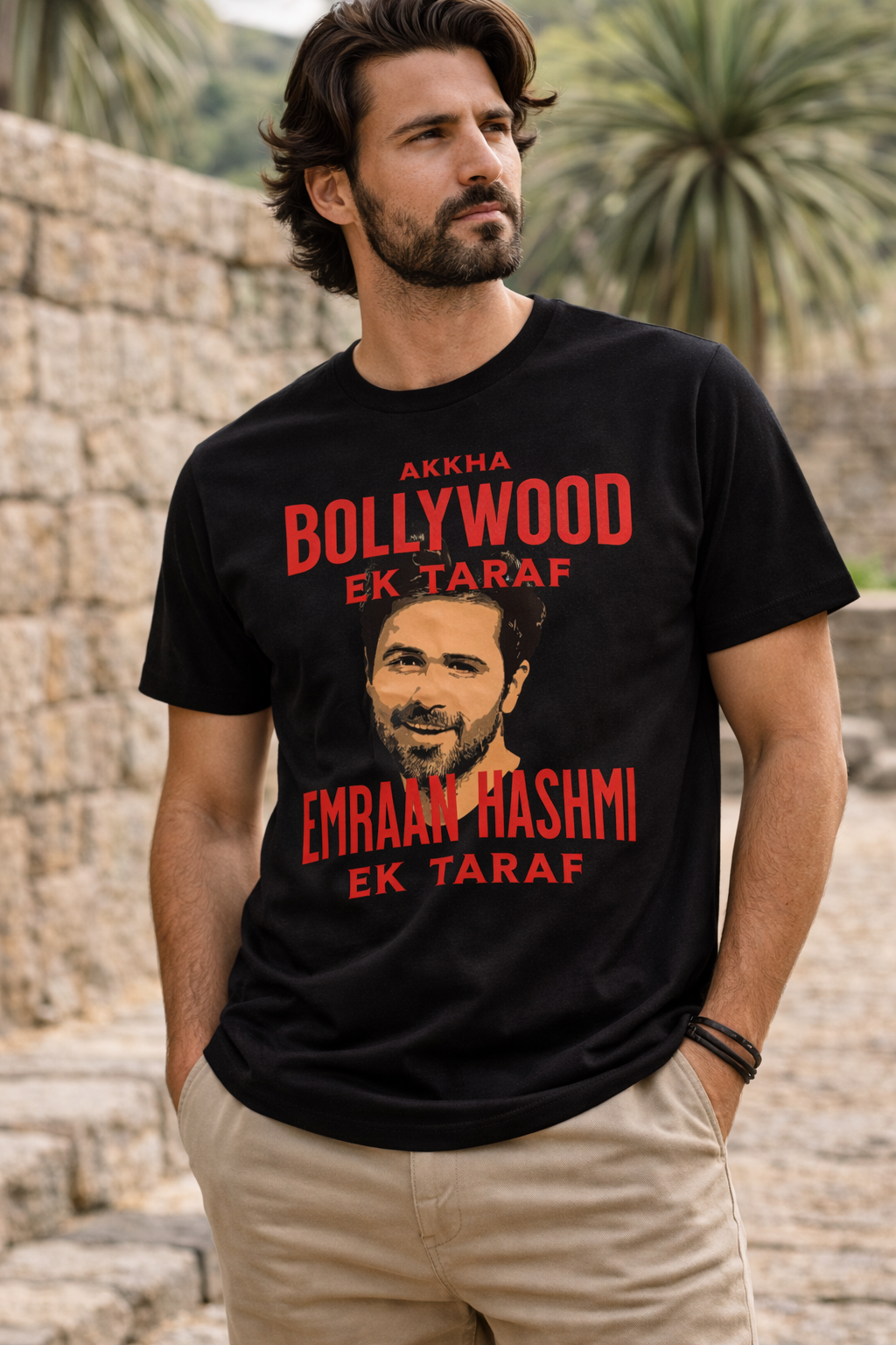 Emraan Hashmi T-Shirt – Men & Women | Black