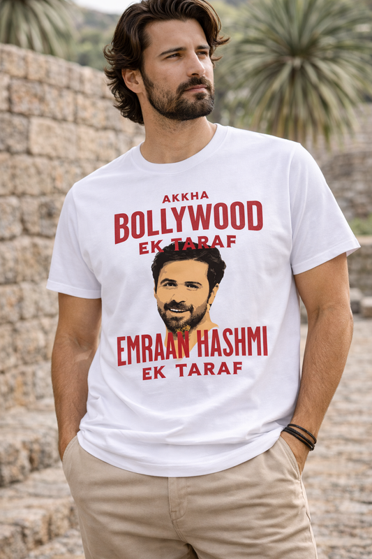 Emraan Hashmi T-Shirt – Men & Women | White
